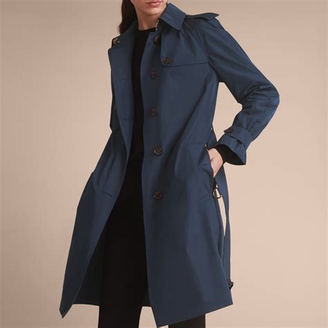 burberry navy trench coat